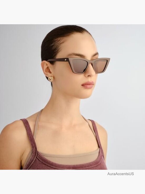 Cat Eye Sunglasses with Polarized Lenses main image 5